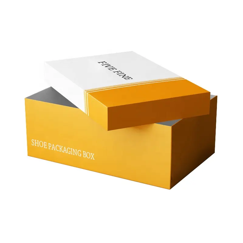 Custom cajas mirco-pak shoe box caixas de papel embalagem boite personnalisable logo boite en carton caja de zapato paper boxes