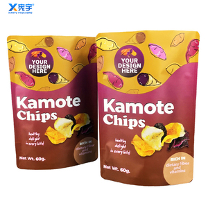 Bolsa Personalizada de Fondo Plano de Plástico Mylar Laminado de Grado Alimenticio para Snacks, <span class=keywords><strong>Palomitas</strong></span>, Frutos Secos y Galletas - Product Image 3