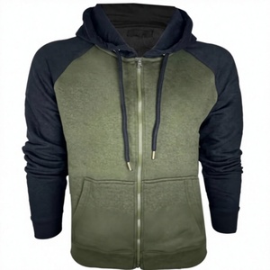 Veste à capuche en polaire jaune pour homme, coupe-vent, vêtements d'hiver avec fermeture éclair, coupe régulière, style décontracté et chaud pour l'extérieur - Product Image 5