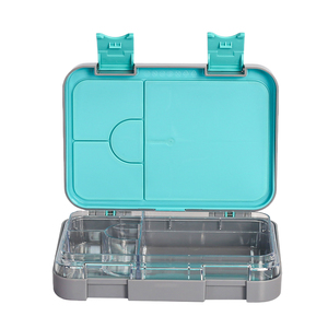 Fiambrera <span class=keywords><strong>personalizada</strong></span> sin BPA para niños con compartimentos extraíbles <span class=keywords><strong>Caja</strong></span> Bento de plástico para niños con tapa de plástico para bebé - Product Image 3
