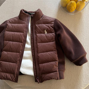 Piumini per bambini inverno nuovi arrivi abbigliamento da ragazzi e da ragazza piumini ricamati piumini per bambini - Product Image 6