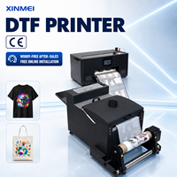 Imprimante DTF A3 avec secoueur de poudre automatique pour l'impression sur T-shirts, casquettes et sacs fourre-tout