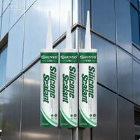 SUNYO S760 Perekat Sealant Silikon Tahan Air Bersertifikasi ISO 300ml Cepat Kering Netral Satu Komponen untuk Konstruksi dan Pengemasan