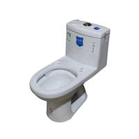 Nouveau design moderne salle de bain closestool porcelaine blanche céramique wc une pièce s piège cuvette de toilette