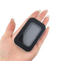 Petite boîte de rangement magnétique noire pour aiguilles, accessoire de couture simple pour la broderie et la couture à la main