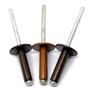 Kit d'assortiment de rivets aveugles en aluminium, 100 pièces, 6 tailles, 3/16 "x (5/16 " 3/8 " 1/2 " 5/8 " 3/4 " 1 ") (argent) - Product Image 4