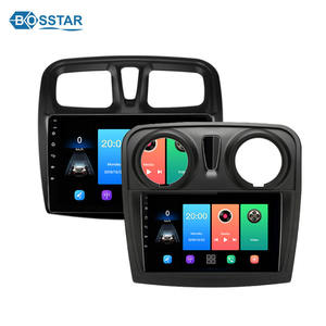 Autoradio Android, écran tactile, GPS, lecteur Audio DVD, stéréo, pour voiture RENAULT SANDERO <span class=keywords><strong>LOGAN</strong></span> (2015-2018) - Product Image 1