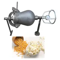 Máquina de palomitas de maíz estilo cañón comercial, máquina de popping de pollo