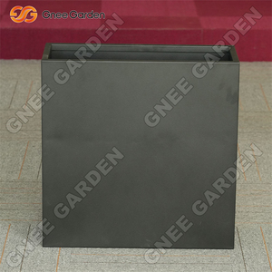 Caja de plantas para exteriores de acero Corten, maceta <span class=keywords><strong>Rectangular</strong></span> <span class=keywords><strong>grande</strong></span> personalizada, Metal resistente para maceta de jardín, hogar, vivero, uso - Product Image 4