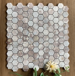 Gorgeous Natural Stone Mosaic <strong>Hexagon</strong> <strong>Tiles</strong> New Design <strong>Marble</strong> <strong>Tiles</strong> for Kitchen and Bathroom Wall &amp; Floor Decoration - Product Image 6