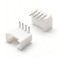 Conectores de Cabezal en Ángulo Recto de Nylon-66 con Paso de 2.0mm, Tipo Wafer, para Placas Industriales, de 2-16 Pines, Molex JST, Fabricante OEM, AK