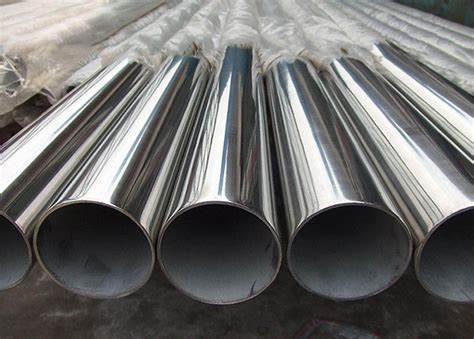 Sch5s To Sch160s TP304 Seamless Stainless Steel Welded Pipe Grain Grinding 180