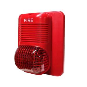 Ngoài trời báo cháy cao-pitched còi báo động thông thường âm vang Strobe tường/trần mountable cho sử dụng trong nhà - Product Image 3