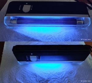 โคมไฟยูวีติดกระจกหน้ารถยนต์รถยนต์กระจกแตกแบบพกพาเครื่องมือซ่อมแสตมป์ธนบัตรไฟฉาย - Product Image 4