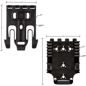 3PCS Qls Quick Locking System Kit with Locking Fork and Receiver Plate Tourniquet Holder Drop Flex Adapter - Product Image 3