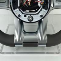 Volant en cuir marron pour Mercedes Benz W205 W206 W213 W222 W223 W167 X253 C257 C118 W463 V167 X247 C238