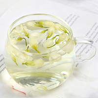 Kuncup Melati Kering Alami, Dapat Dimakan, untuk Campuran Minuman Herbal & Dekorasi, Grosir