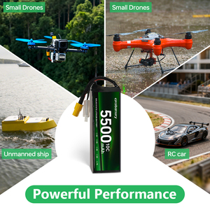 ドローン用ソリッドステートバッテリー 15.8V 23.7V 5500mAh 9600mAh 2S 3S 4S 5S 6S 8S 大容量 長寿命 空撮FPV - Product Image 4