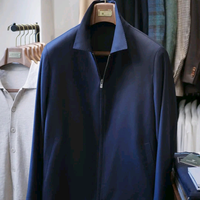 Blouson Bomber Exécutif Unisexe en Cachemire Personnalisé 2026 – Col Montant, Fermeture Éclair Frontale, Style Décontracté Professionnel, Épaisseur Polaire, Idéal pour le Secteur Public