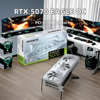 Carte graphique de bureau GeForce RTX 5070 EAGLE OC SFF 12G 8GB avec sortie DP et ventilateur de refroidissement pour station de travail, format MXM, neuve et non ouverte