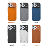 Étui de téléphone en cuir artificiel, dissipation thermique, antichoc, pour iPhone 14-17, fabricant OEM ODM Chine
