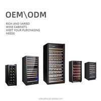 Pendingin Anggur OEM 24-Inci dari Baja Anti Karat, Dispenser, Ember Sampanye, Kulkas Khusus, Pendingin Minuman, Mewah, Zona Tunggal