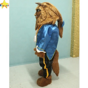 Funtoys <span class=keywords><strong>la</strong></span> Bête & Beauté Mascotte Costume <span class=keywords><strong>Belle</strong></span> Princesse Robe Personnage Fête D'anniversaire Halloween Fantaisie Cosplay pour Adulte - Product Image 4