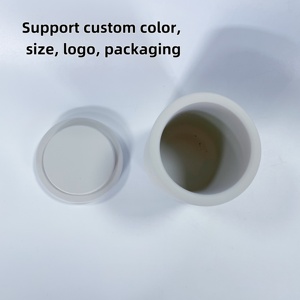 Cá Nhân Tùy Biến Xi Măng Thơm Nến Jar Nến Bê Tông Jar Với Nắp Cho Valentine Củ<span class=keywords><strong>a</strong></span> Ngày Trang Trí - Product Image 3