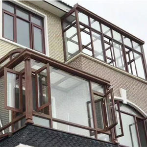 Terraza de Patio con Techo de <span class=keywords><strong>Cristal</strong></span> - <span class=keywords><strong>Cristal</strong></span> Laminado Grueso para Jardín, Balcón, Comedor o Salón de Té - Product Image 6