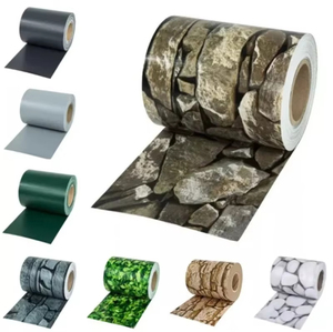 Good Quality 650g 19cm*35m Pvc Strip Screen Tarpaulin Fence Garden Protection Zaun Sichtschutz Streifen - Product Image 3