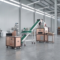 CE approuvé REMY facile à installer et à utiliser la granulation de câble de fil de cuivre de ferraille déchiquetant la machine de recyclage des métaux