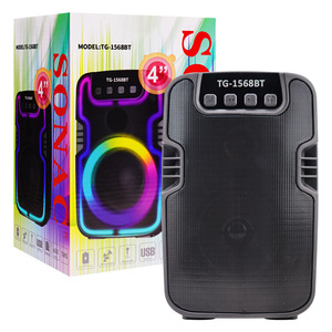 Sistema de Sonido Bluetooth de Gran Potencia TG-1565BT, Nuevo Mini Sistema de Sonido LED con Altavoces Subwoofer de 4 Pulgadas - Product Image 1