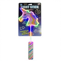 Bâton lumineux LED de Noël de 18 pouces, baguette néon en PVC, jouet lumineux pour adultes et enfants, nouveau design, événements de Pâques