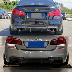 ลิ้นกันชนหลังคาร์บอนไฟเบอร์ทรง M5 สำหรับรถยนต์ BMW ซีรีส์ 5 F10/F10 M5 ปี 2010-2016 - Product Image 2