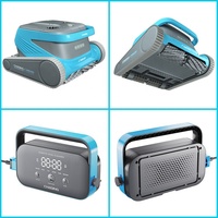 Nettoyeur de piscine robotisé automatique Fenlin, machine à aspiration électrique pour le nettoyage des piscines, fabriqué en plastique durable