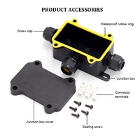 Produit de boîtes de jonction Greenway un sur deux boîte de jonction électrique en plastique étanche ip66
