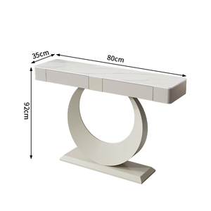 Hiện đại đơn giản gỗ Bảng điều khiển bảng đá Bảng điều khiển lối vào nhà bảng với ngăn kéo cho đồ nội thất phòng khách và tường giải trí - Product Image 5
