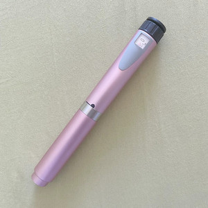 Stylo injecteur portable V2 60U, design de verrouillage de dose haute précision, coque métallique durable pour les fournitures d'auto-injection à domicile - Product Image 1