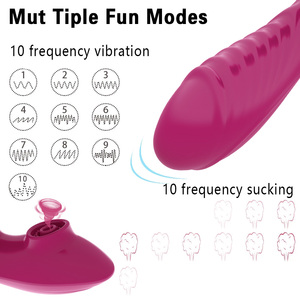 Dildo <strong>Vibrator</strong> For Women Sex Toys Dildos Couple Lesbian Wearablae U-<strong>Shaped</strong> Sucking Remote Control G Spot Nipple Stimulate <strong>Pussy</strong> - Product Image 2