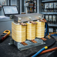 Réacteur de ligne triphasé CA industriel robuste 550A 600A 660V à noyau en fer pour réseaux de distribution d'énergie