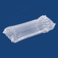 Film protecteur de bouteille de vin en plastique solide de haute qualité, film protecteur antichoc, imperméable, coussin d'air, sac à colonnes à bulles