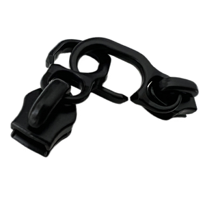 Logo personnalisé <span class=keywords><strong>Autobloquant</strong></span> Anti-Voleur G Forme Métal Nylon Fermeture Éclair Curseur Étoile Motif <span class=keywords><strong>Peinture</strong></span> Noir Extracteur de Fermeture Éclair - Product Image 6