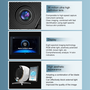 Meitu ma thuật Gương 3D da Analyzer tốt nhất thông minh cầm tay dẫn nguồn ánh sáng cho khuôn mặt nó JP chúng tôi cắm loại - Product Image 5