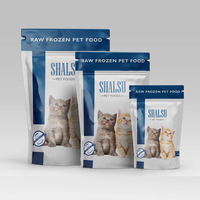 Sachet Doypack Personnalisé Imprimé par Gravure, Qualité Alimentaire, Refermable avec Fermeture Éclair, Anti-Humidité pour Aliments/Friandises pour Chiens/Chats