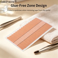 Bande adhésive respirante microporeuse pré-découpée facile à déchirer pour rehaussement de cils, greffe et extension de cils – Outil de maquillage