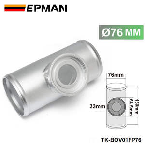 ADDCO EPMAN 2 "2.25" 2.5 "2.75" <span class=keywords><strong>3</strong></span> "Alüminyum Gümüş Buzlu Turbo Tahliye Valfi Flanşı 150mm Boru Borusu SQV EP-BOV01FP için - Product Image 5