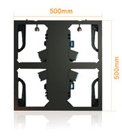 Écran LED de location 500 mm * 500 mm avec affiche numérique et mur vidéo tactile OEM