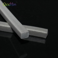 Bandes d'étanchéité en mousse de silicone gris à faible dureté, sans halogène, à pores uniformes, personnalisables