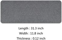 Tapis de bureau personnalisé en feutre épais de 3 mm, tapis de protection antidérapant pour bureau, tapis de jeu écologique 800x400 mm, accessoire de décoration de table