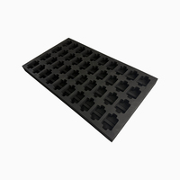 Doublure en mousse EVA moulée sur mesure de bonne qualité et légère pour boîte de protection de pièces de précision